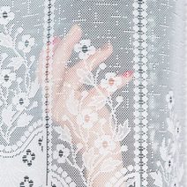 Kusová záclona Daniela 110 x 300 cm S řasící páskou F1
