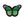 Nažehlovačka motýl (8 zelená pastelová)