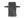 Plastová kanava / mřížka na kabelku / peněženku 35x33,3 cm (2 černá)