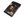 Pánská látková peněženka s řetízkem, lebka, pavučina, kostky (39 černá sova)