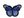 Nažehlovačka motýl (10 modrá safírová)