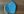 Rouška bavlněná na gumičku s kapsou 18 cm modrá