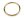 Karabina / kroužek na klíče Ø50 mm velká (5 žluté zlato)