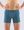 Dětské boxerky s delší nohavičkou chlapecké (petrolejová máta - 152/158)