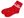 Dívčí / dámské vánoční ponožky v dárkové kouli s kovovou vločkou (3 (35-39) červená)