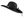 Dámský letní klobouk / slamák (22 černá)