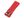 Šle pánské šíře 2,5 cm délka 125 cm typ X (17 červená)