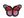 Nažehlovačka motýl (5 červená jahoda)