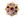 Malá brož květ s broušenými kamínky (1 fialovorůžová zlatá)