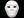 Maska na obličej k domalování (2 bílá pánská)