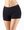 GINA dámské boxerky delší nohavička, kratší nohavička, bezešvé, klasické (černá - L/XL)
