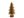 Dekorace vánoční stromeček s glitry (3 (20 cm) zlatá)