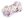 Pletací příze Alize Puffy color 100 g (21 (5938) mentolová fialová)