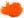 Pštrosí peří délka 9-16 cm (1 oranžová)