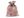 Dárkový vánoční / mikulášský pytlík vločky s glitry 13x18 cm imitace juty (režná)
