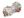 Pletací příze Alize Puffy color 100 g (27 (6530) hnědá přírodní)