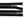 Zip kovový 5 mm dělitelný 2 jezdce / dvoucestný 50 cm (černá stříbrná)