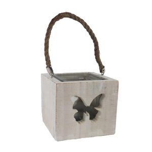 Dekorační svícen D5204 - 10.5 × 10.5 × 10 cm