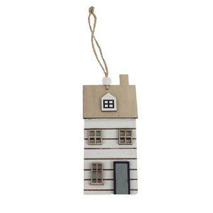 Dekorační domeček k zavěšení D6075 - 6 × 1,2 x 13 cm