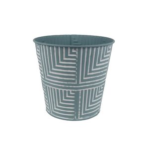 Květináč plechový K3050/3 - dia 15.5 × 14.6 cm