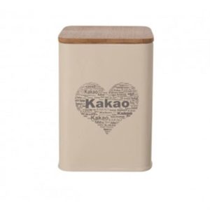 Dóza Kakao SRDCE O0156 - 9,5 x 9,5 x 14 cm