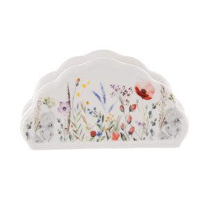 Stojan na ubrousky porcelánový MÁK O0557 - 12,5x4,5x7cm