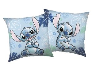 Polštářek Lilo a Stitch Blue 40x40 cm