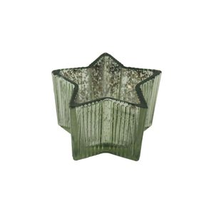 Dekorační svícen hvězda S0509/2 - 11×0×7 cm