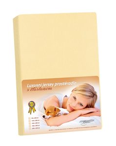 Jersey LUX Vanilková /304