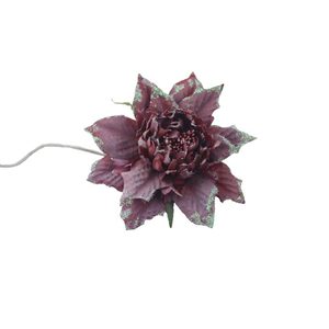 Dekorační květ X7628-09 - 24 × 11 × 5 cm