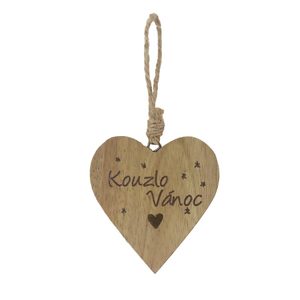 Srdce k zavěšení D7506 - 7.50 × 8.50 × 0.80 cm