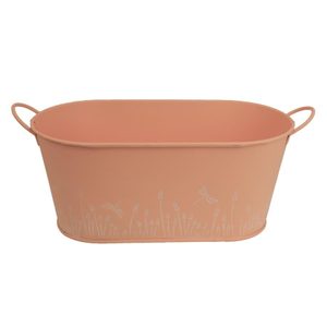 Květináč plechový K2596/2 - 28,5 x 14 x 12,5/14,5 cm