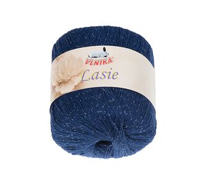 Příze Lasie Modrá 130 50g / 150 m