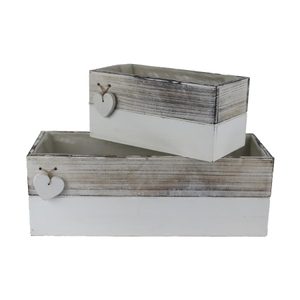 Obal s plastem, S/2 D7407 - 40x14x14cm