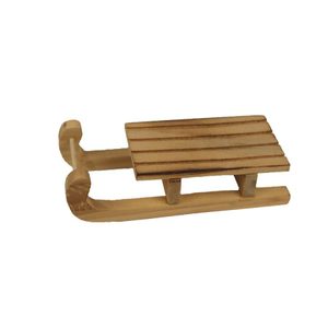 Dekorační sáňky D4641/1 - 15 x 6 x 3.5 cm