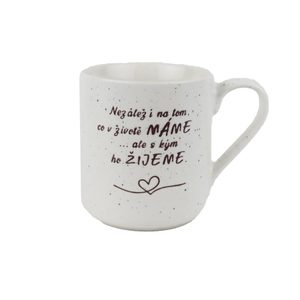 Porcelánový hrnek X8704 - 410ml; 370 g; D85xH96xBD70mm
