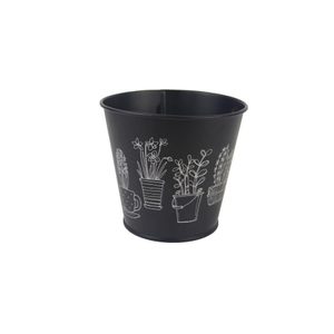 Dekorační Květináč plechový K2602/2