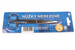 Nůžky celokovové 18cm