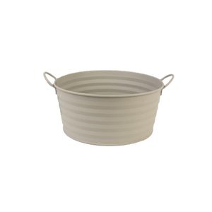 Obal kovový K2574/2 - dia 22 x 10,2/11,5 cm
