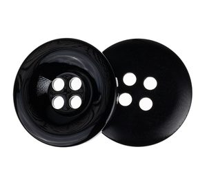 Knoflík - sada 3 ks Černá 349898 průměr 35 mm