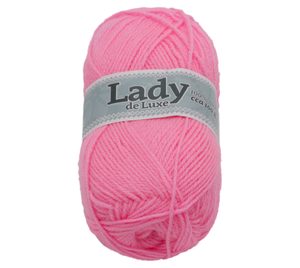 Příze LADY de Luxe Růžová 940 100g / 238 m