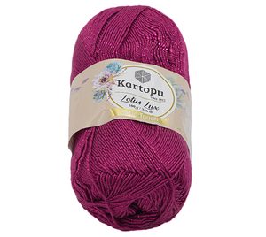 Příze LOTUS LUX Fialová 747 100g / 340 m