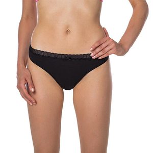 Dámské kalhotky s krajkou FANCY COTTON MINISLIP
