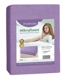 Prostěradlo Mikroflanel Fialová 19/019