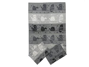 Utěrka Extra savá 50x70 cm Kočky na střeše 3 ks