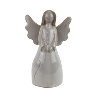 Dekorace anděl X6291/2 - 10 × 6 × 16 cm
