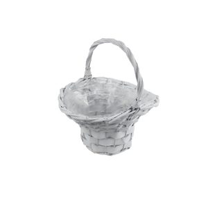 Koš dekorační s plastem P2228/A - 25×19 x13/14/26 cm
