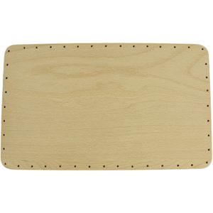 překližka tl.4 mm, obdélník 30x18 cm s otvory 22P3018D - 30x18 cm