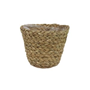 Slaměný obal na květiny P2202/1 - dia 15 × 12 cm