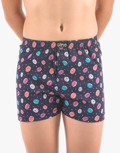 GINA dětské trenky volné chlapecké, šité, s potiskem 65015P